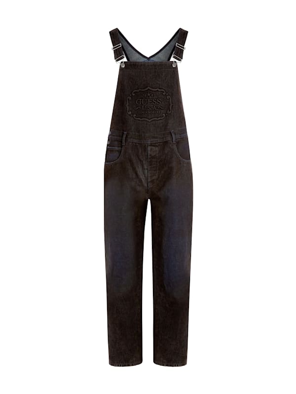 Guess overall jeans hot sale