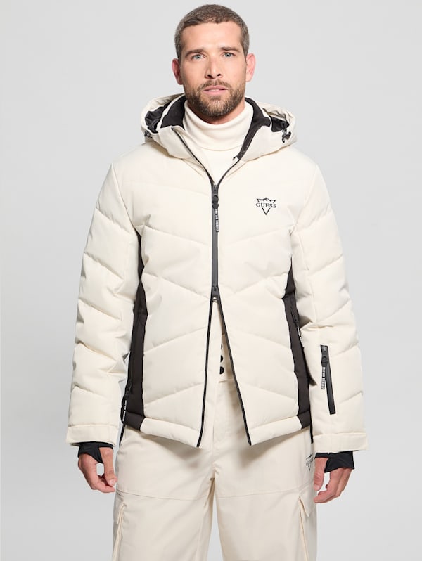GUESS Eco Puffer Jacket Quicksand M