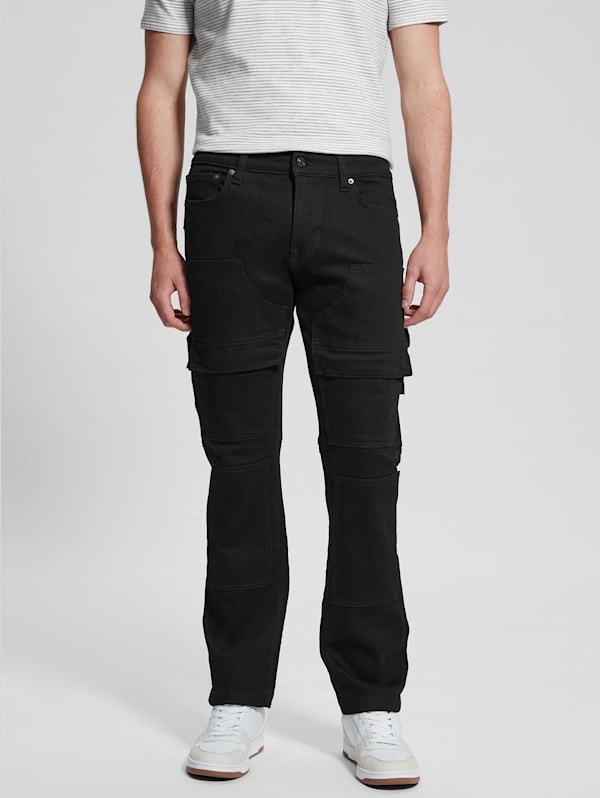 Guess cargo pants mens store