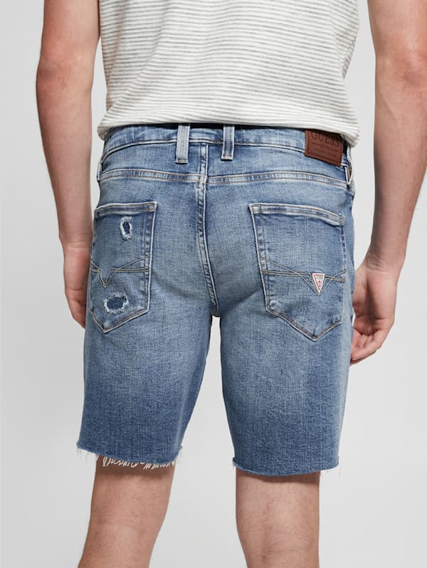 Guess men's denim shorts shop