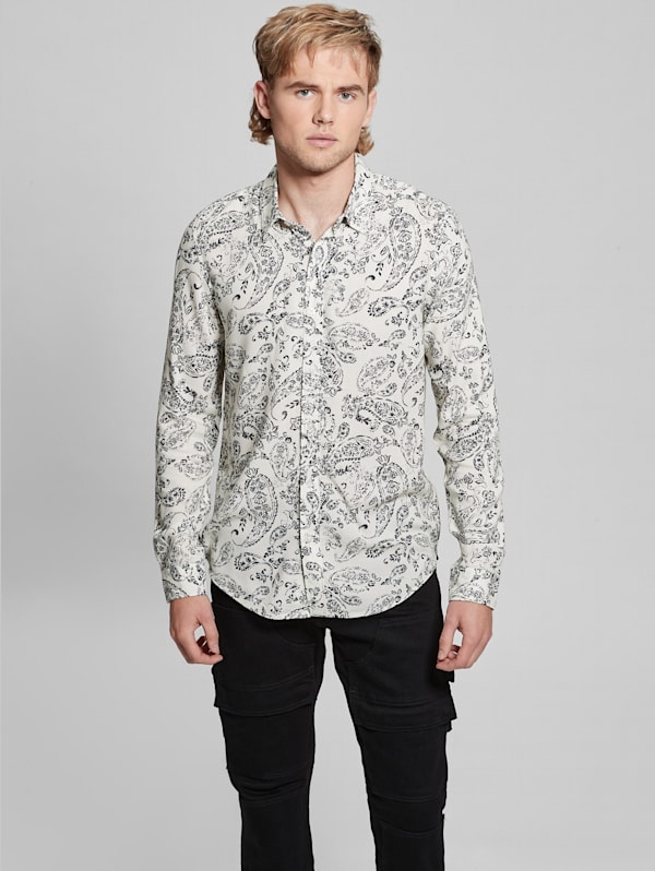 Eco Vintage Paisley Shirt