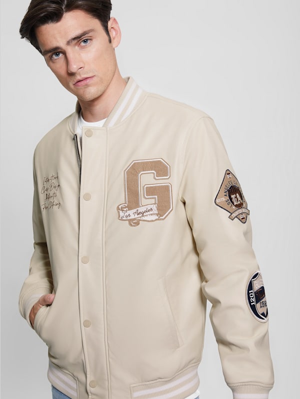 Guess varsity jacket sale