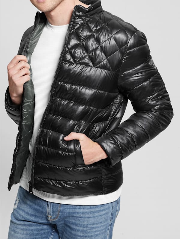 Guess lightweight puffer jacket on sale