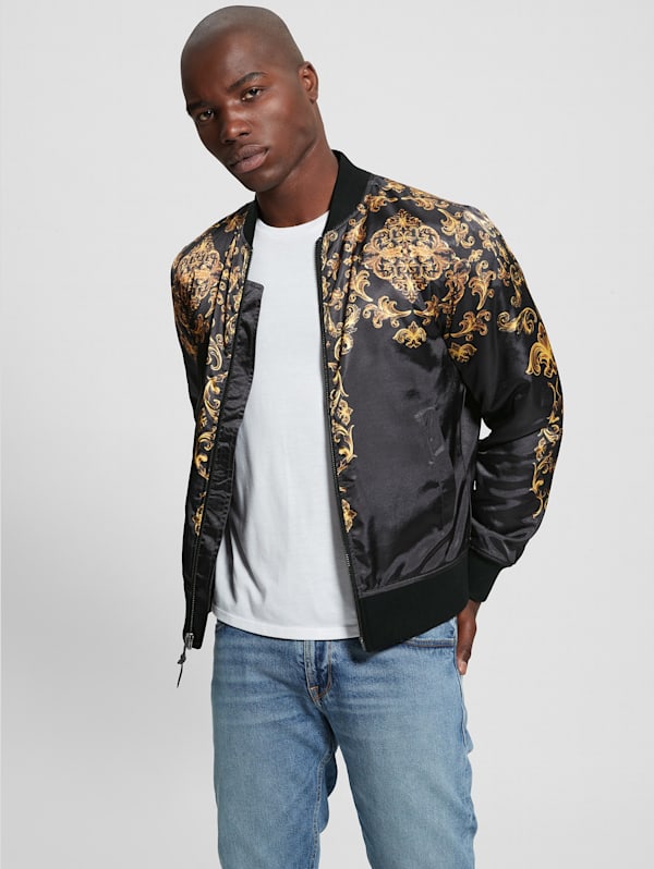 Irvine Royal Flight Jacket GUESS Canada
