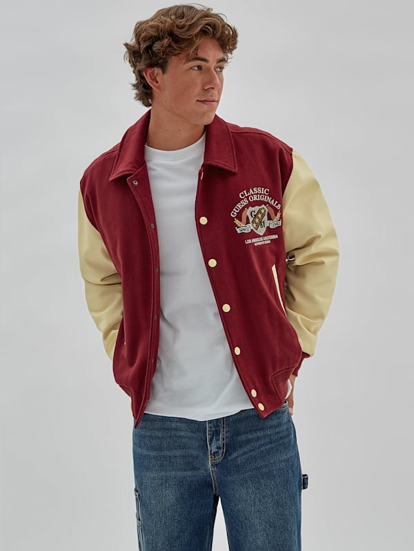 GUESS Originals Authentic Letterman Jacket GUESS