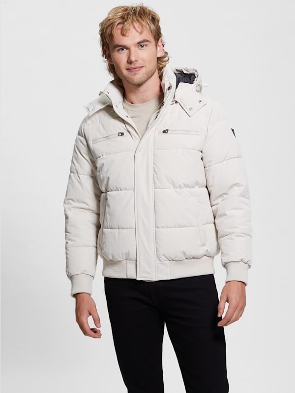 Guess drake puffer jacket discount