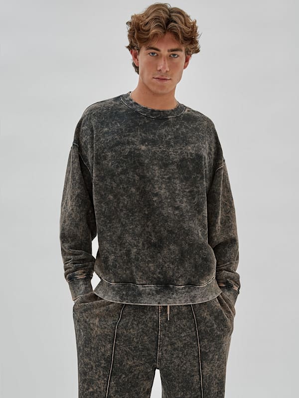 Acid cheap wash crewneck