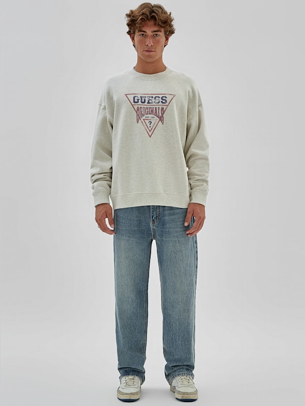 Guess new arrivals sweatshirt grey