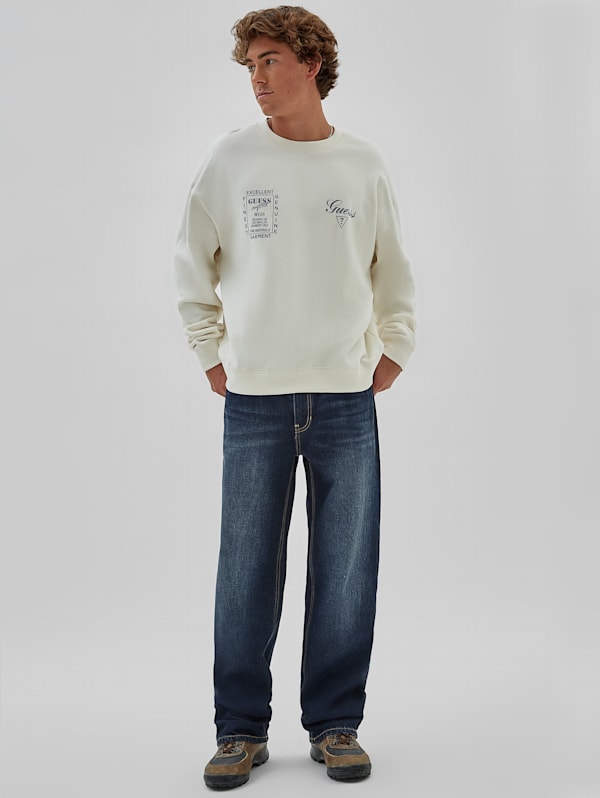 Guess jeans crewneck discount