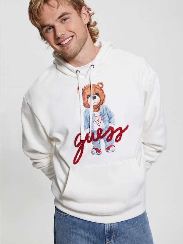 Guess teddy bear sweatshirt on sale
