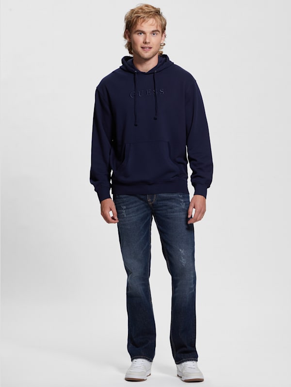 Guess hoodie mens best sale