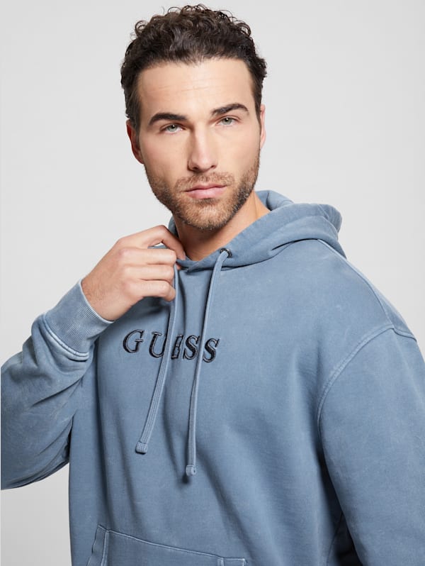 Blue shop guess hoodie