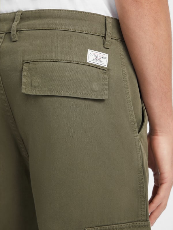 Guess cargo pants mens discount
