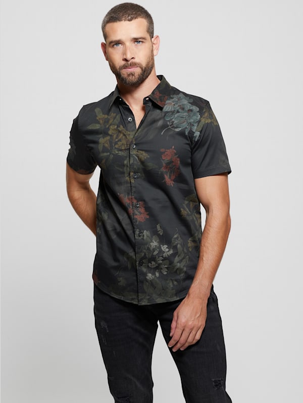 Guess collar shirts sales