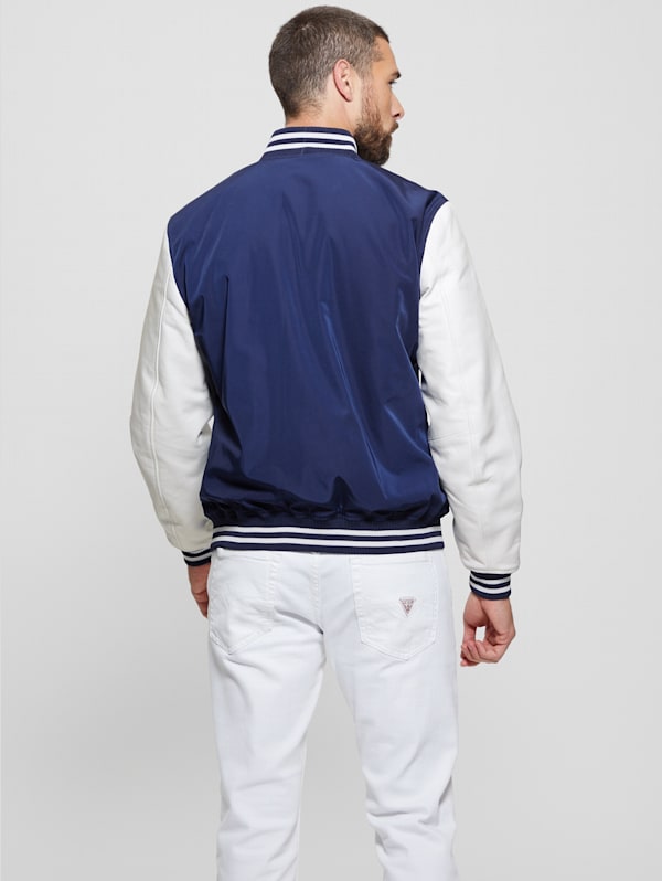 Guess color block jacket hot sale