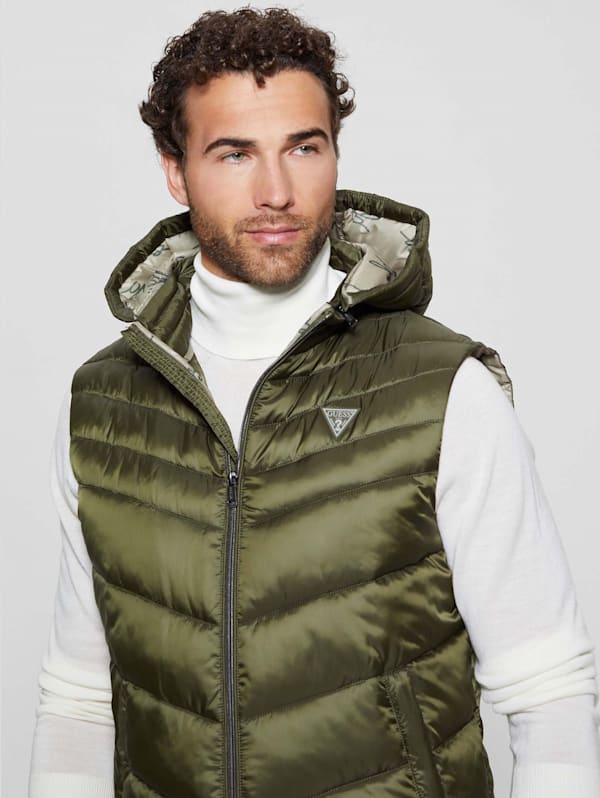 Guess vest jacket cheap