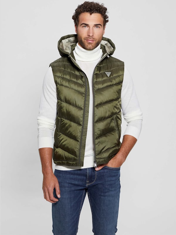 Eco Super Light Puffer Vest GUESS Canada