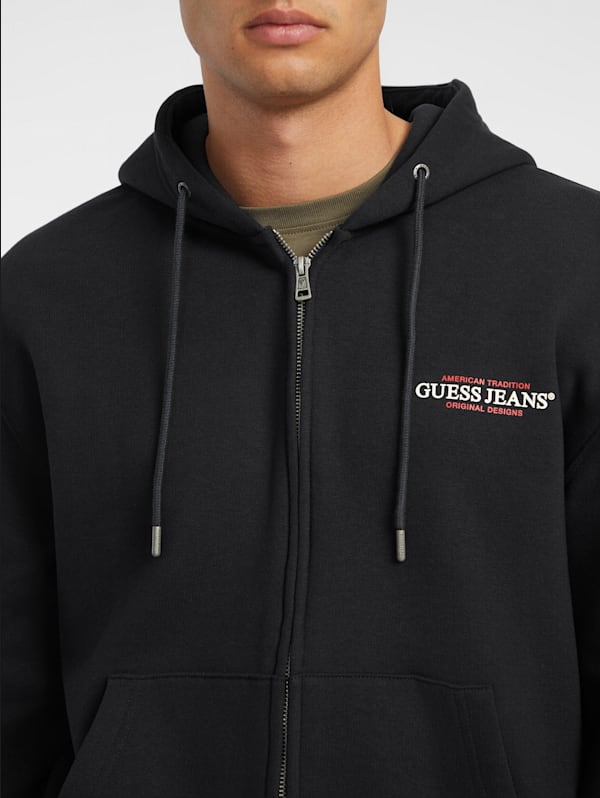 American Tradition Zip Up Hoodie GUESS Canada