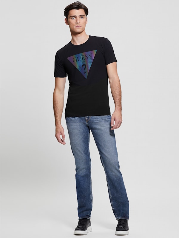 Iridescent Logo Graphic Tee GUESS