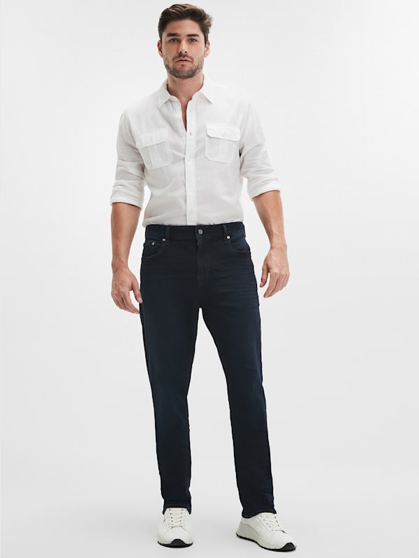 Guess straight leg jeans clearance