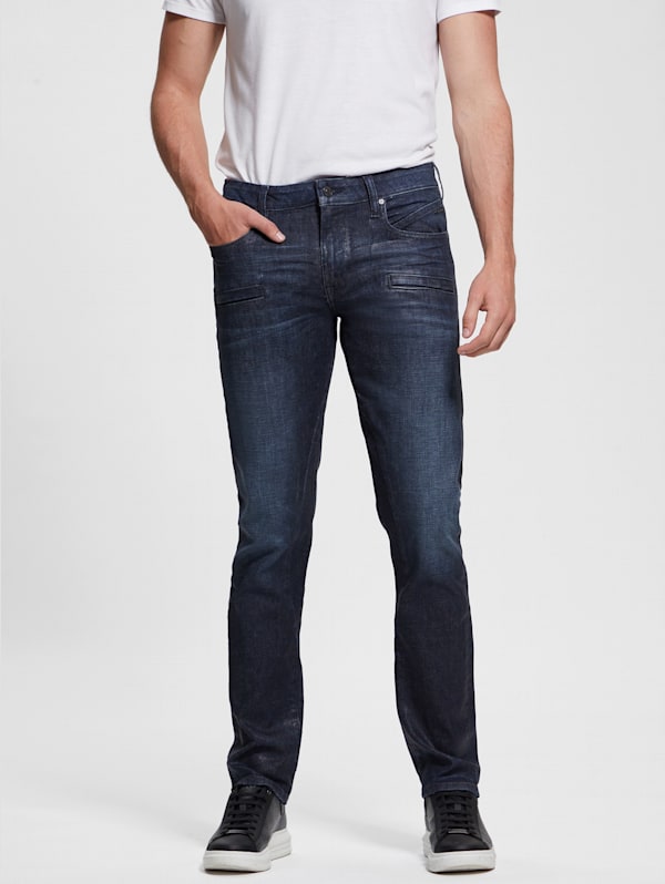 Guess zipper jeans discount