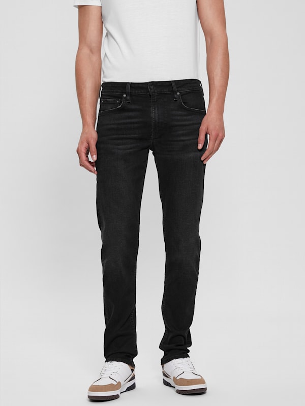 Black tapered skinny jeans new arrivals
