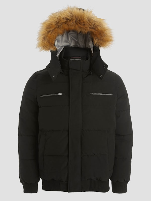 Guess drake puffer jacket top