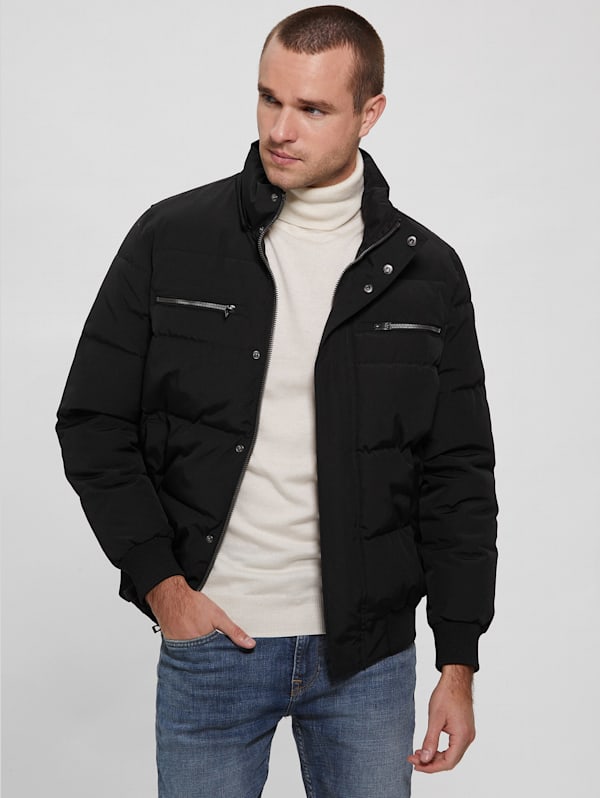 Guess drake puffer on sale jacket