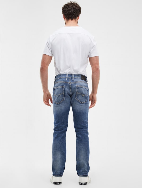 Guess jeans lincoln slim straight sale
