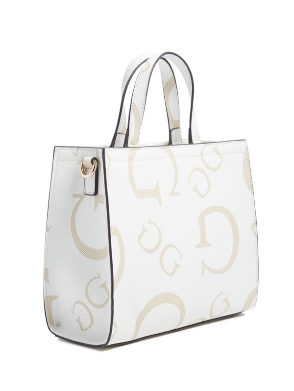 Guess white hotsell tote bags