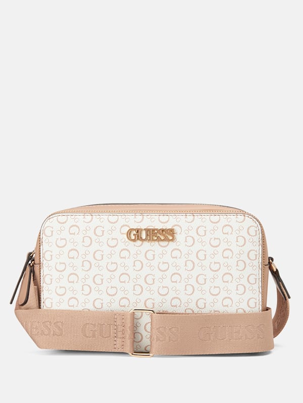 Artemis Mini Double Zip Crossbody GUESS Factory