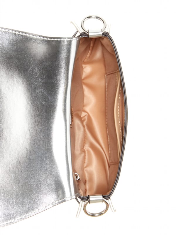 Guess silver crossbody bag top