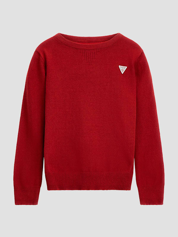 Red guess sweater new arrivals