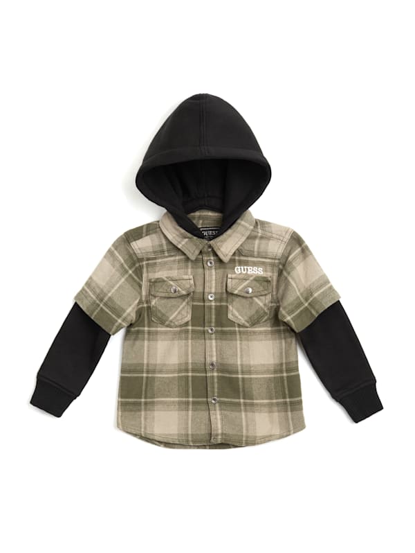 Guess plaid store shirt
