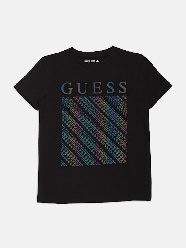 Rainbow guess jeans shirt store