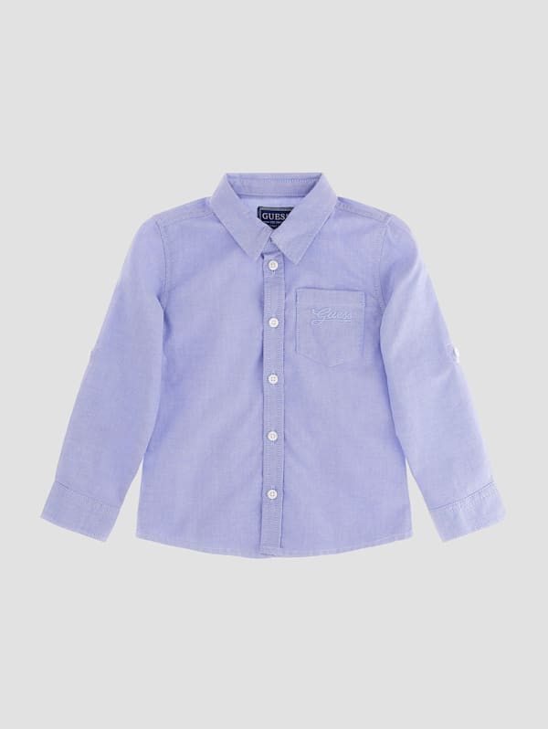 Woven Oxford Shirt 3m 7 GUESS