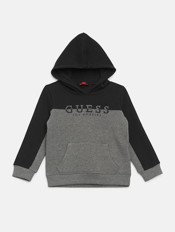 Guess colorblock pullover hoodie clearance