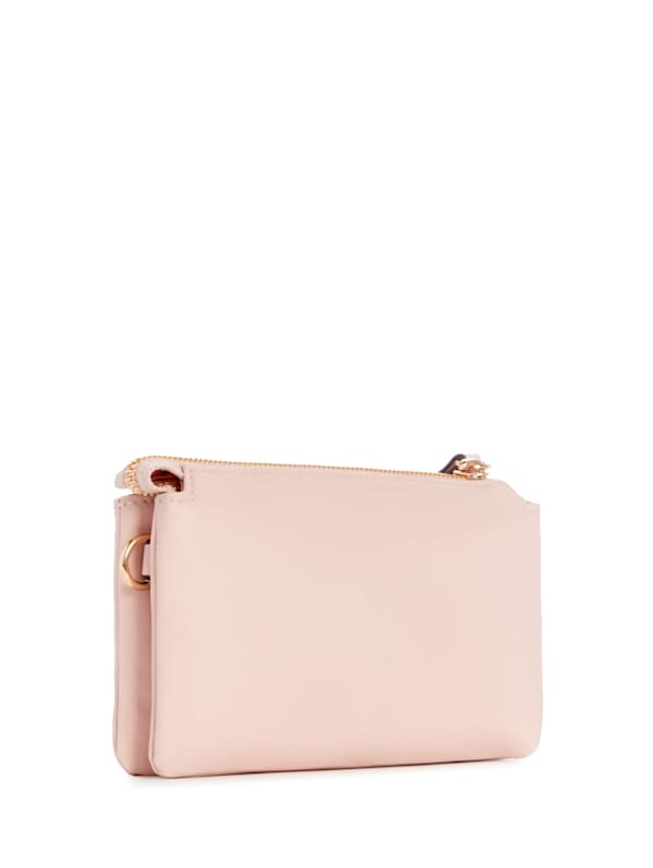 Guess pink clutch best sale