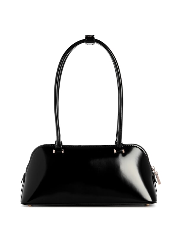 Guess black patent bag discount