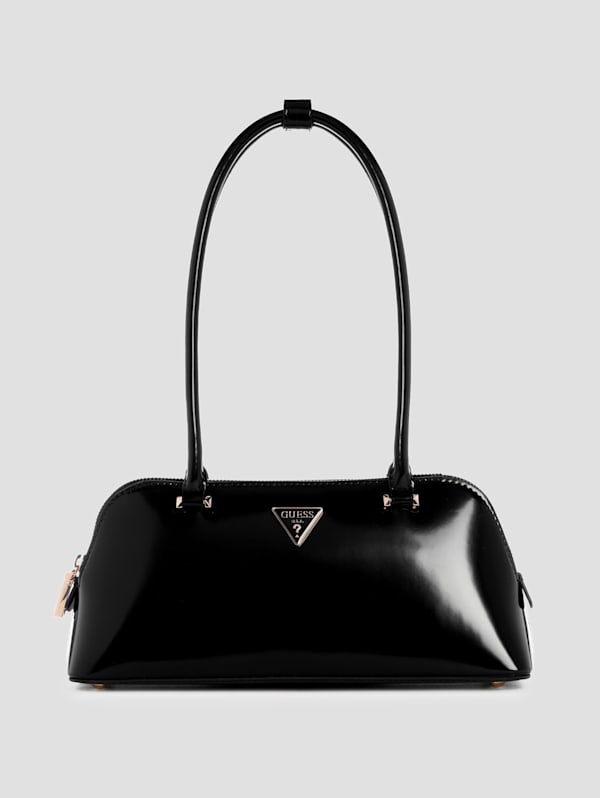 GUESS Arnela Shoulder Satchel Black One Size