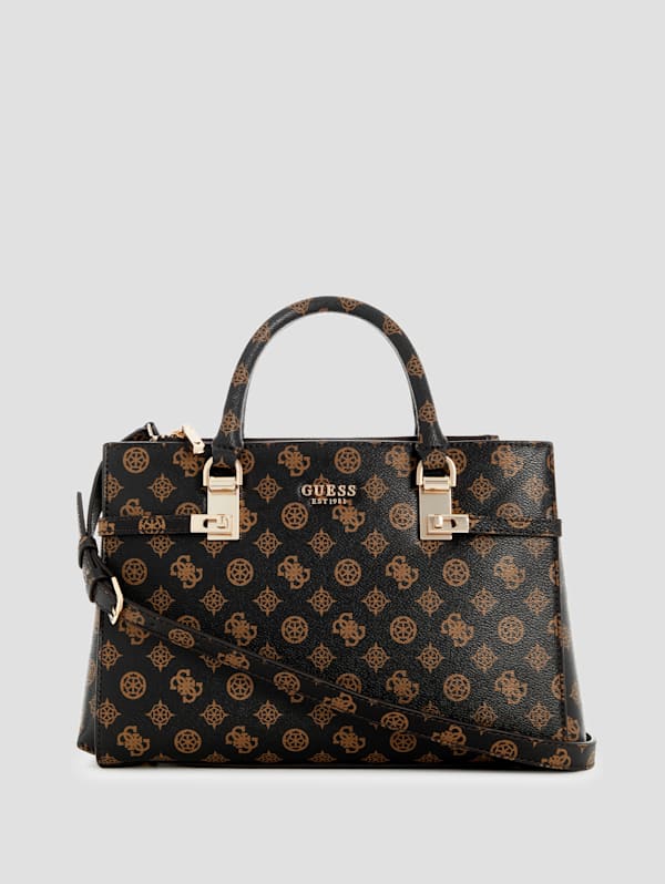 Guess status satchel on sale