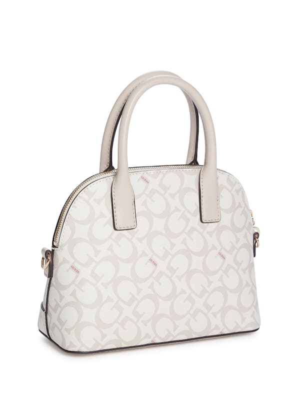 Berkton Logo Dome Satchel GUESS Factory Ca