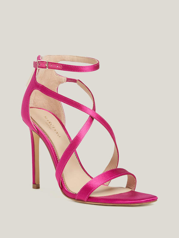 Satin Strappy Heel GUESS Canada