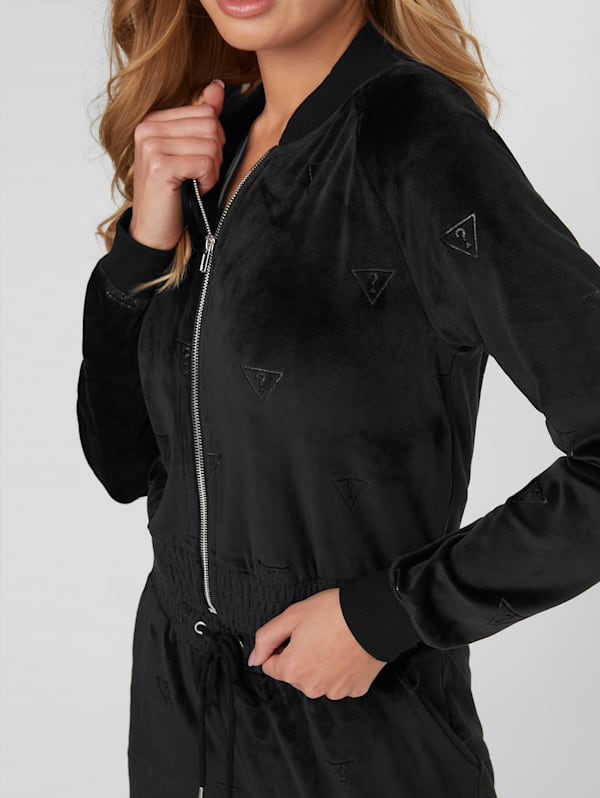 Guess velvet jacket shop