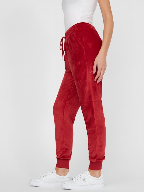 Jogger pants red new arrivals