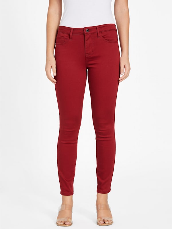 Guess jeans red top