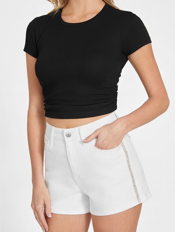 Guess white new arrivals shorts