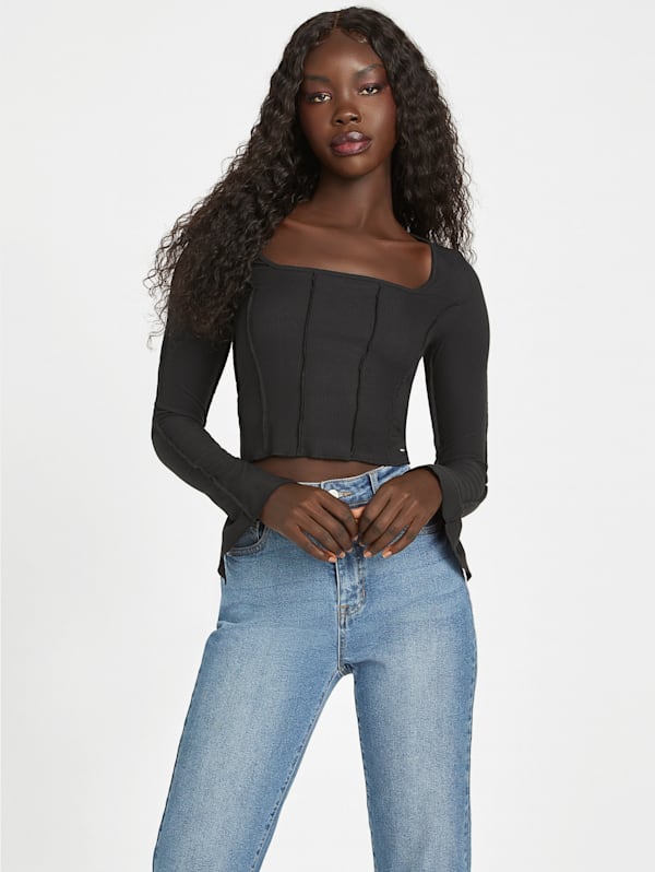 Eco Usra Long Sleeve Top GUESS Factory