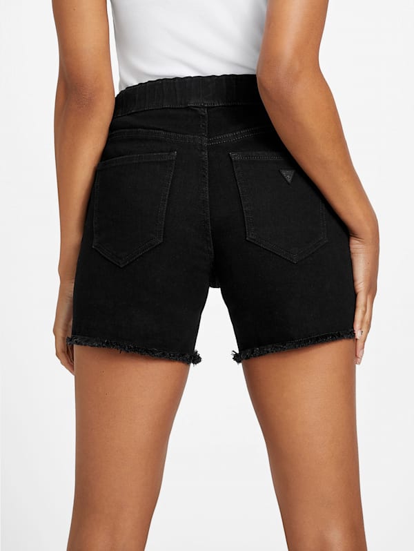 Power Scrunch Shorts  Jet Black – Indefinable The Label