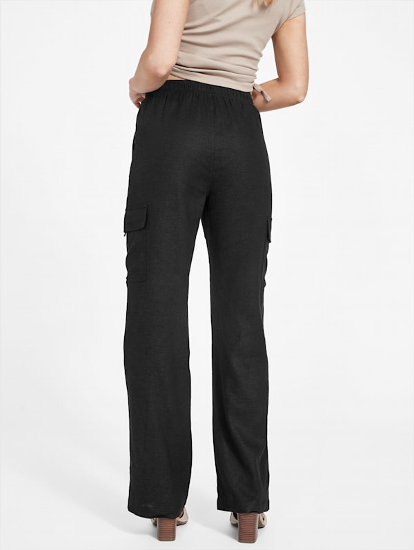 Guess linen pants new arrivals